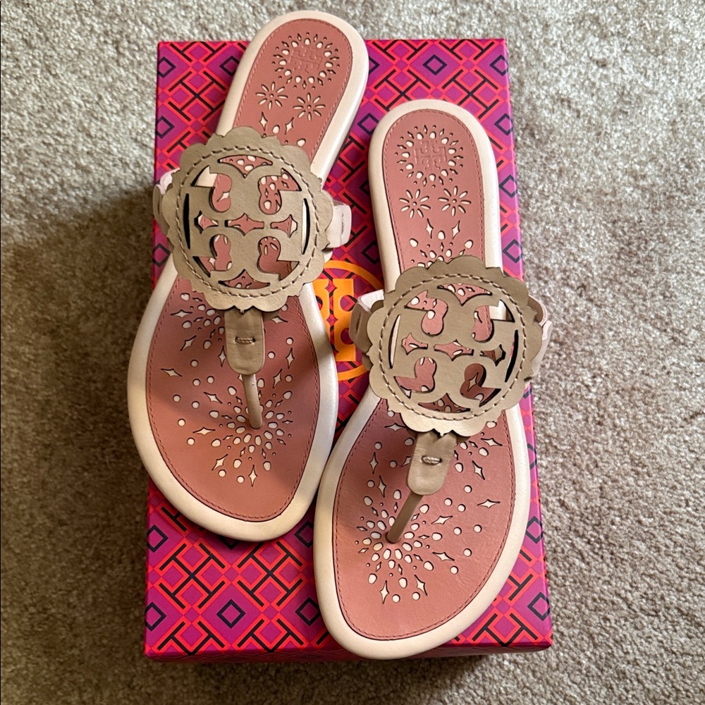 Tory Burch Scalloped Miller Sandal